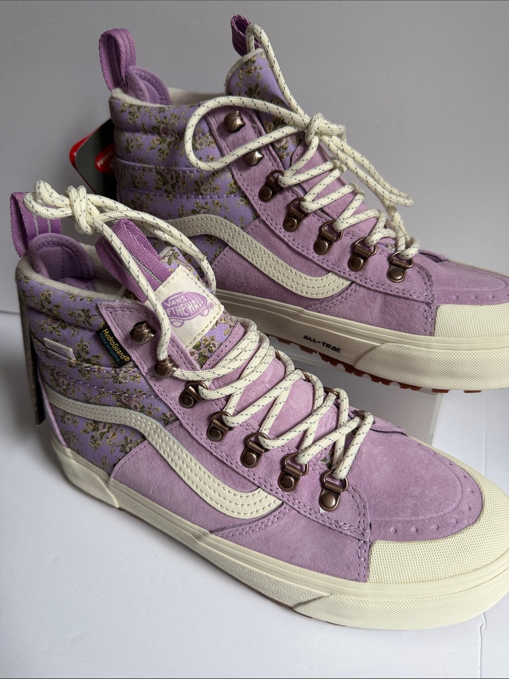 NEW Vans SK8-Hi Dr Mte-2 Vintage Floral Lupine Men 8 Women 9.5 NIB - Picture 4 of 13